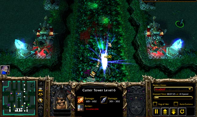 Warcraft 3 tower defense game app